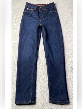 SPANX Dark Wash Straight Leg Women's Jeans